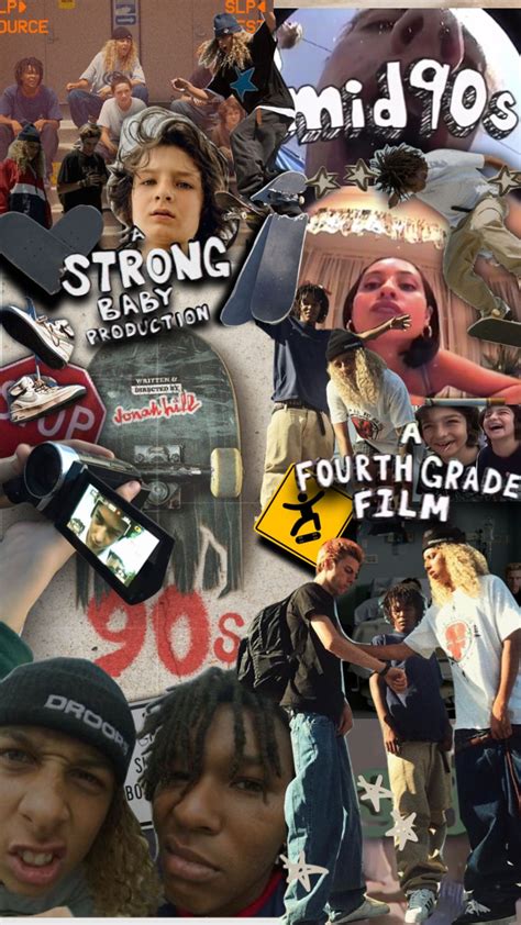 #mid90s #skateboard #skate #90s #moodboard #a24 #movieaesthetic # ...