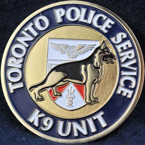 Toronto Police Service Dog Services K9 Unit | Challengecoins.ca