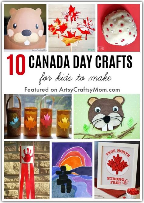 10 Creative Canada Day Crafts for Kids