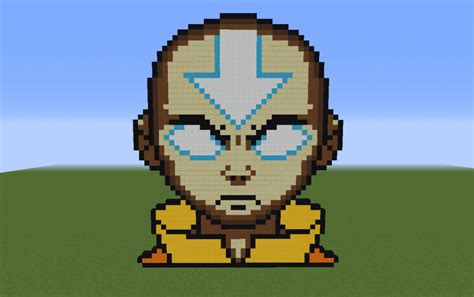 Avatar Minecraft Pixel Art