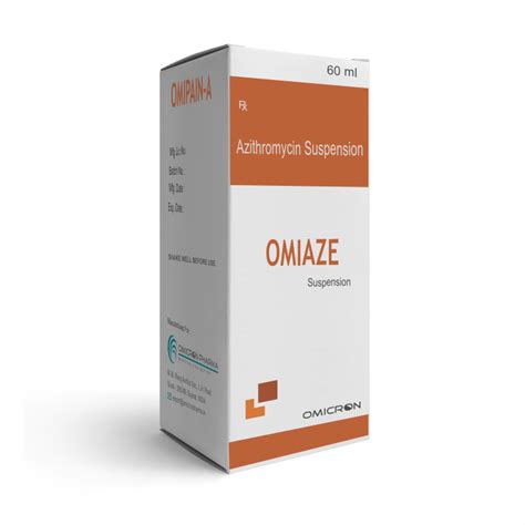 Azithromycin Suspension at Best Price in Surat | Omicron Pharma