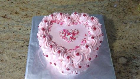 Valentine Heart Cake - CakeCentral.com