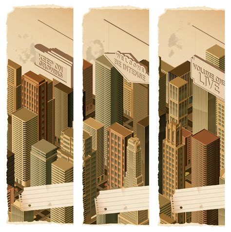 Vector isometric city 13768512 Vector Art at Vecteezy