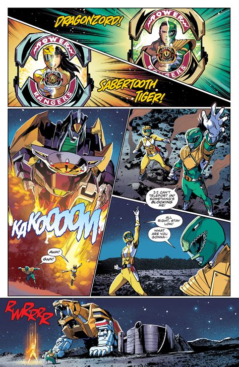 Read online Mighty Morphin Power Rangers comic - Issue #3