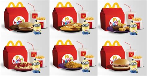 mcdonalds happy meal menu