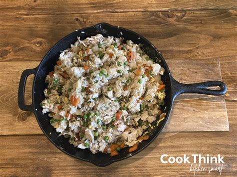 Chicken Fried Rice Calories and Easy Recipe - CookThink