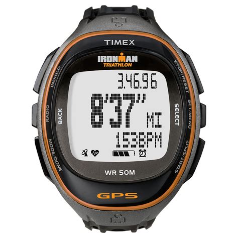 Timex T5K549 Mens Run Trainer GPS Watch - Sweatband.com