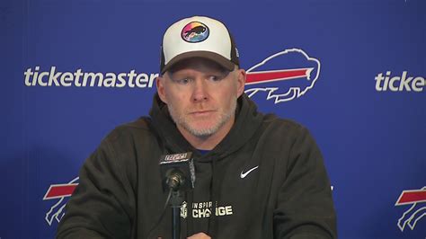 Buffalo Bills Coach Sean McDermott FULL news conference (12/19/23)