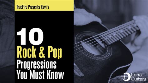 10 Rock & Pop Progressions - Guitar Lessons