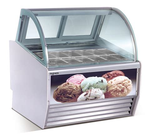 Ice Cream Display Freezer/Gelato Display Showcase (QB12A) - Gelato Showcase and Display Showcase ...