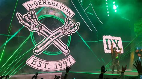 D Generation X Entrance - #WWECrownJewel - YouTube