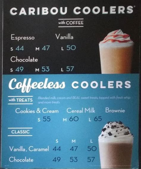 Caribou Coffee Menu, Menu for Caribou Coffee, Thamrin, Jakarta - Zomato Indonesia