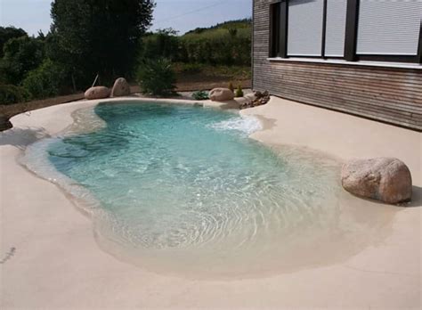 Sand Pool Design Idea Creates a Sandy Oasis in Your Backyard