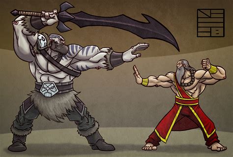 Grog Strongjaw Vs Earthbreaker Groon by IADM on DeviantArt