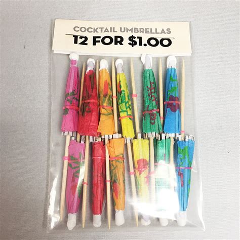 12 Cocktail Umbrellas