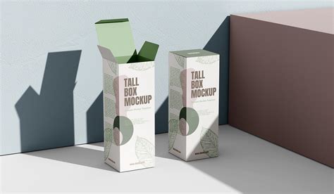 box packaging mockup template | Behance