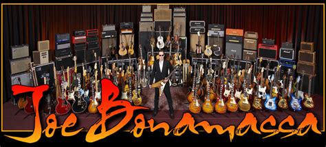 Guitar Enthusiast Joe Bonamassa's Collection!