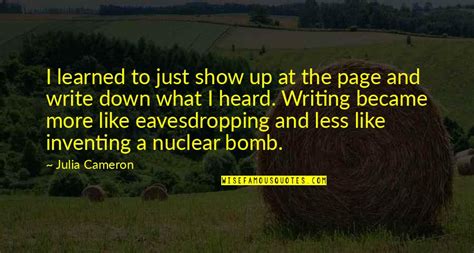 Eavesdropping Quotes: top 34 famous quotes about Eavesdropping