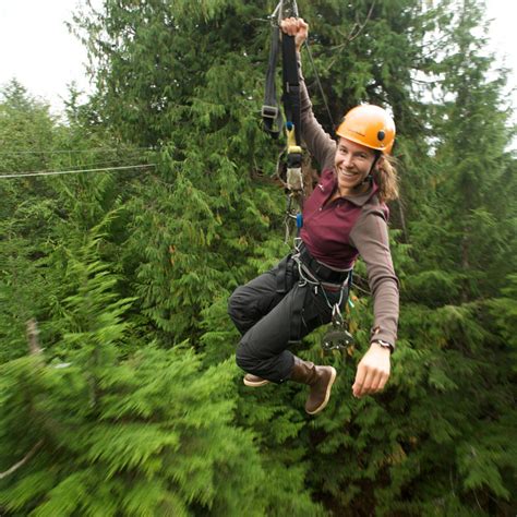 Ketchikan Alaska Zipline Park & Rainforest Canopy Ropes