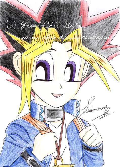 Yu-Gi-Oh Yugi Moto - Drawing by Yami-Chii on DeviantArt