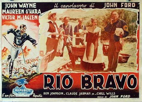 "RIO BRAVO" MOVIE POSTER - "RIO BRAVO" MOVIE POSTER | Bravo movie ...