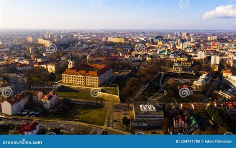 Aerial View of Rzeszow Castle, Poland Stock Photo - Image of scene, buildings: 234741700