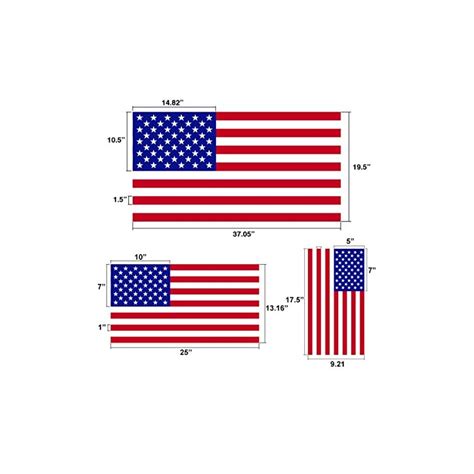 American Flag Star Stencil Templates - 6 Pack 50 Stars 1776 13 Stars Flag Stencils For Painting ...