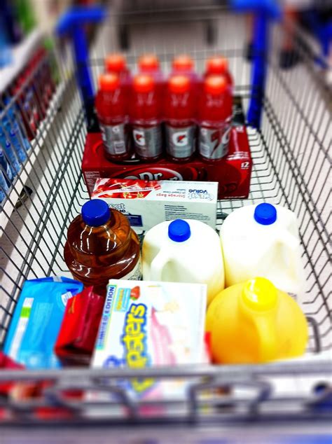 Groceries | Free Stock Photo | Shopping cart with groceries | # 17634