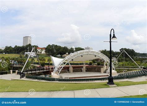 Capital City Amphitheater in Cascades Park Editorial Image - Image of ...