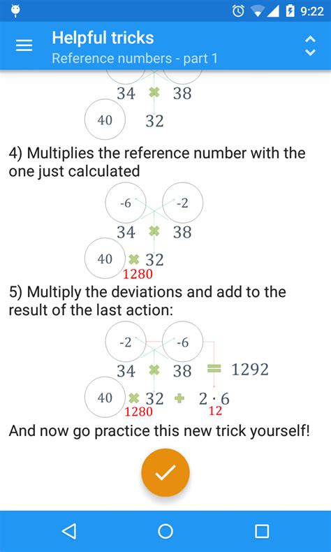 Mental math tricks