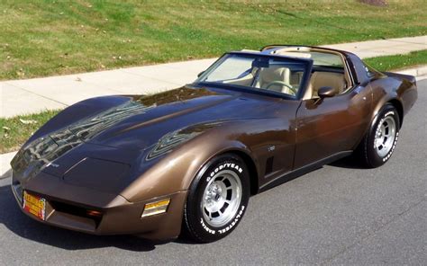 Dark Brown 1980 Chevrolet Corvette