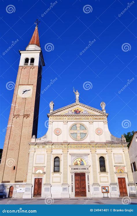 Mogliano Veneto chruch stock image. Image of close, veneto - 24941401