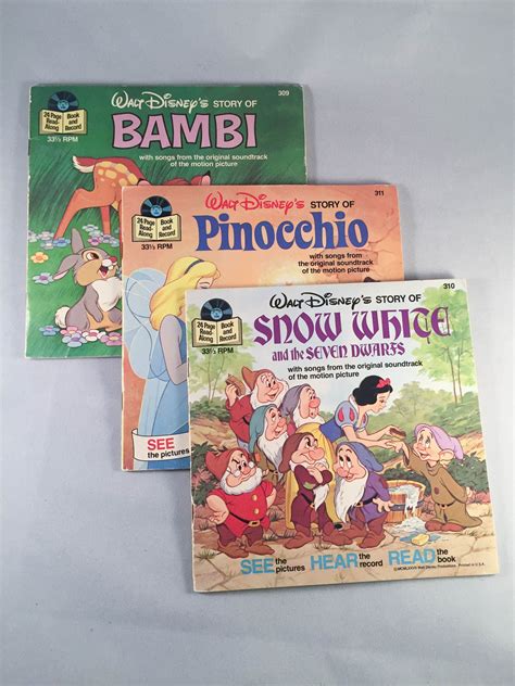 Disney Read Along Books And Records - ABIEWQ