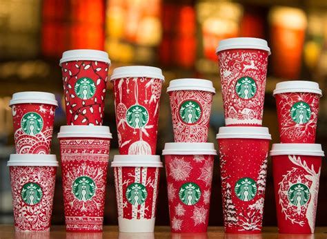 Starbucks Unveils 2016 Holiday Red Cups