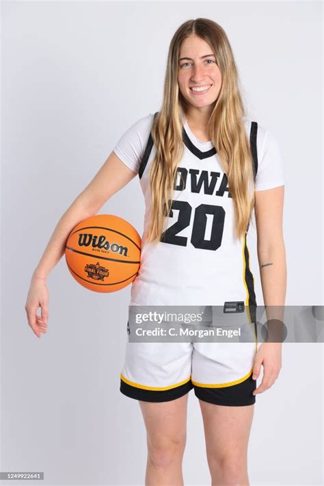 Kate Martin of the Iowa Hawkeyes during media day at 2023 NCAA... News Photo - Getty Images