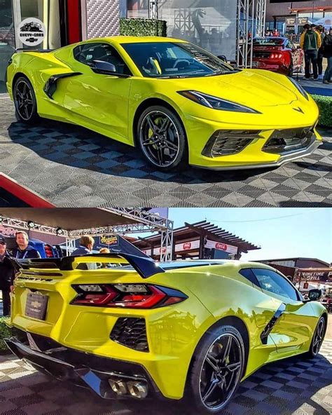 2020 C8 Corvette Accelerate Yellow | Corvette, Yellow corvette, Chevy corvette