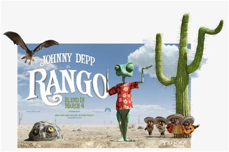 Poster For Rango The Movie - Rango Movie Transparent PNG - 1001x618 - Free Download on NicePNG