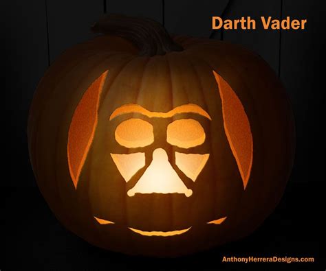 Darth Vader Jack O Lantern Template - Printable Calendars AT A GLANCE