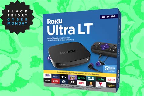 Roku Ultra LT is half off for Black Friday at Walmart