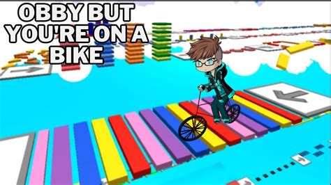 Obby But You're On A Bike... | Roblox - YouTube