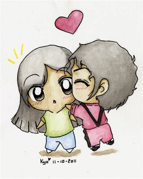 ::R:: Chibi kiss by Kyo-Chans on DeviantArt