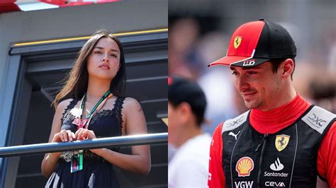 Charles Leclerc Spotted Cruising Around Maranello With New Girlfriend Alexandra Saint Mleux in ...