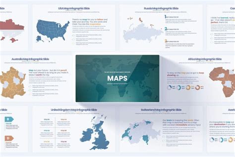 MAPS PowerPoint Infographics – MasterBundles