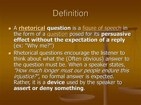 PPT - Rhetorical Questions PowerPoint Presentation, free download - ID ...