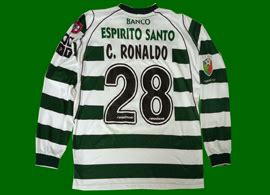 Sporting Lisbon shirts and jerseys in 2002/2003