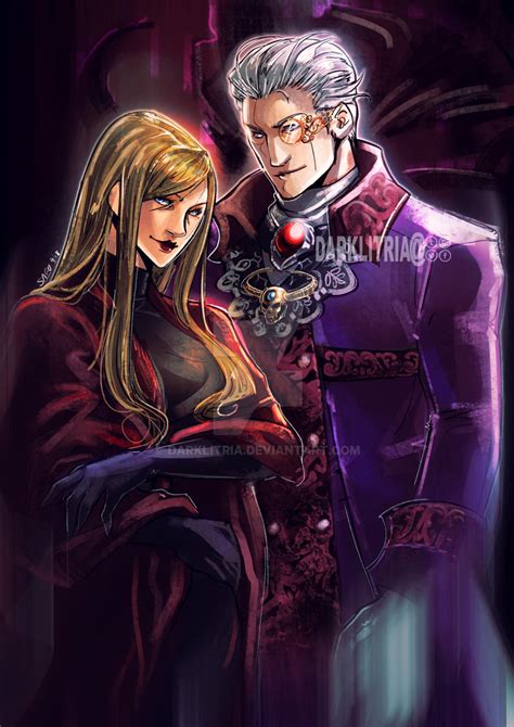 DMC: Sparda and Eva by DarkLitria on DeviantArt