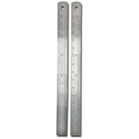 6 Inch Metal Rulers Inches & Metric Ruler 55247 2 Compact - Etsy