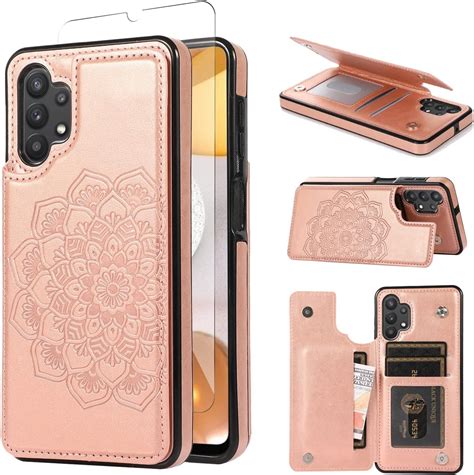 Amazon.com: Anyisposs Phone Case for Samsung Galaxy A32 5G Wallet Case ...