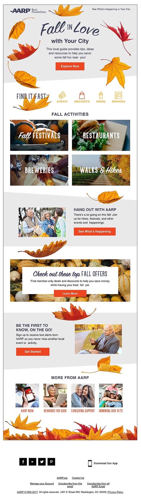 Newsletter Templates for the First Day of Fall | Campaign Monitor