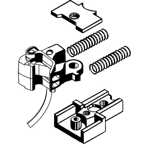 Kadee #908 G Scale, Coupler Conversion, Medium Offset Couplers with Tr